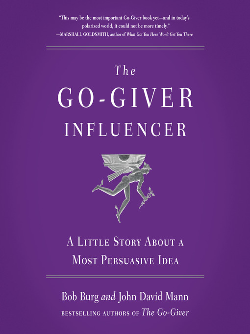 Title details for The Go-Giver Influencer by Bob Burg - Available